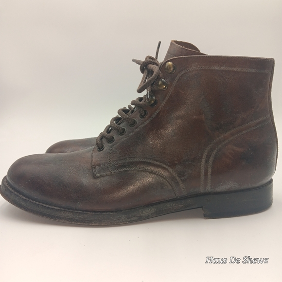Dolce & Gabbana Brown Horseskin Leather Ankle Boots Shoes